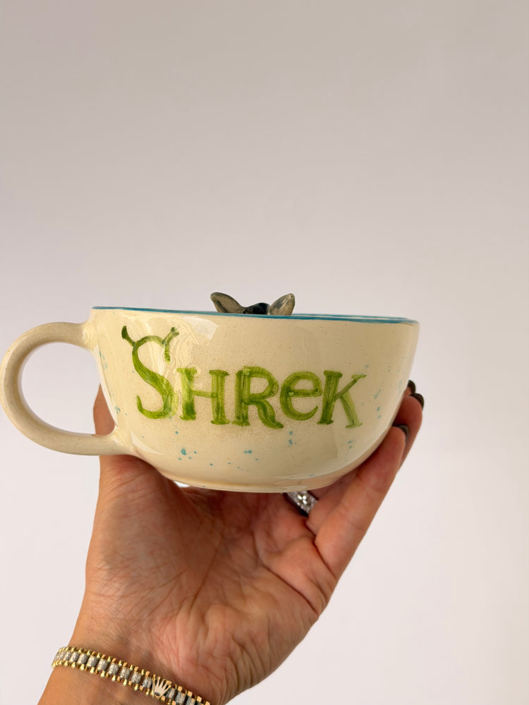 Donkey handmade ceramic mug