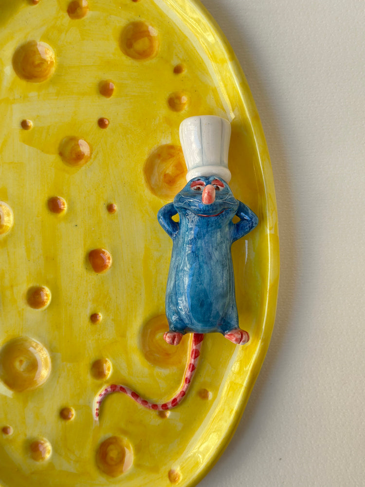 Little Chef handmade plate 25x16