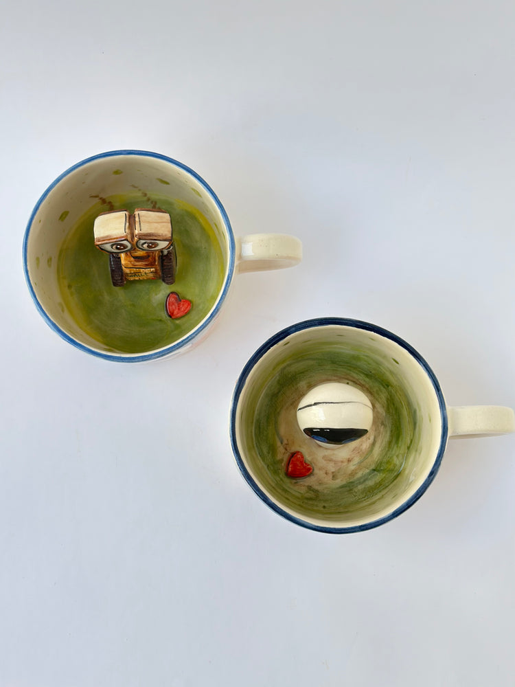 Couple handmade ceramic mugs