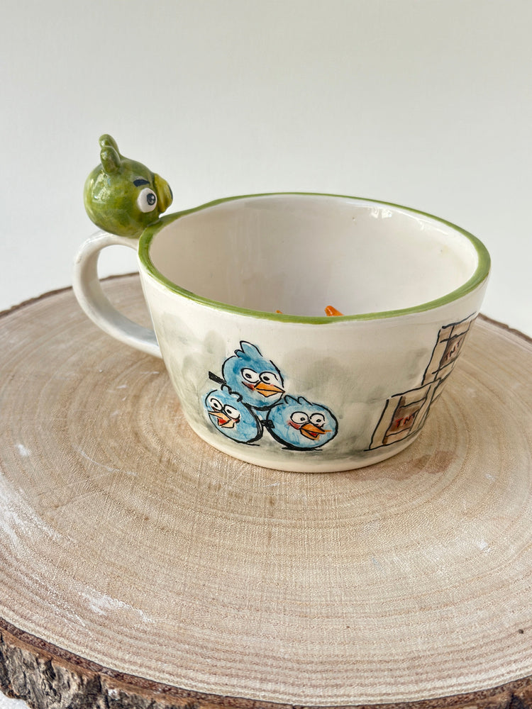Handmade ceramic mug