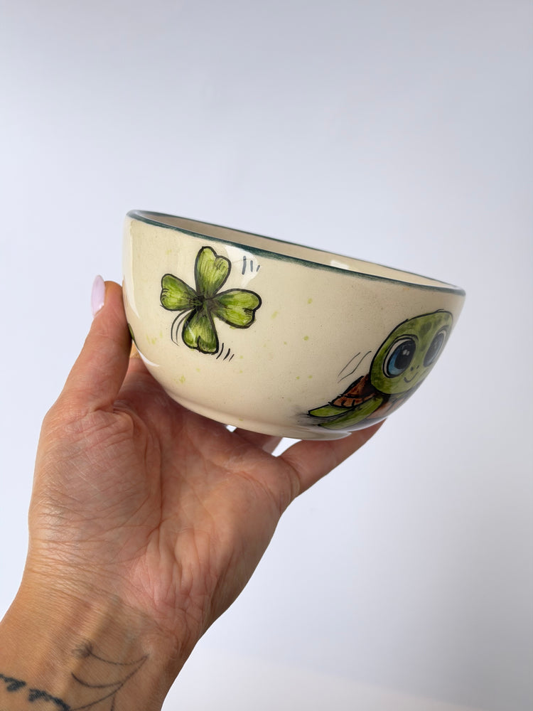 Turtle handmade ceramic mug