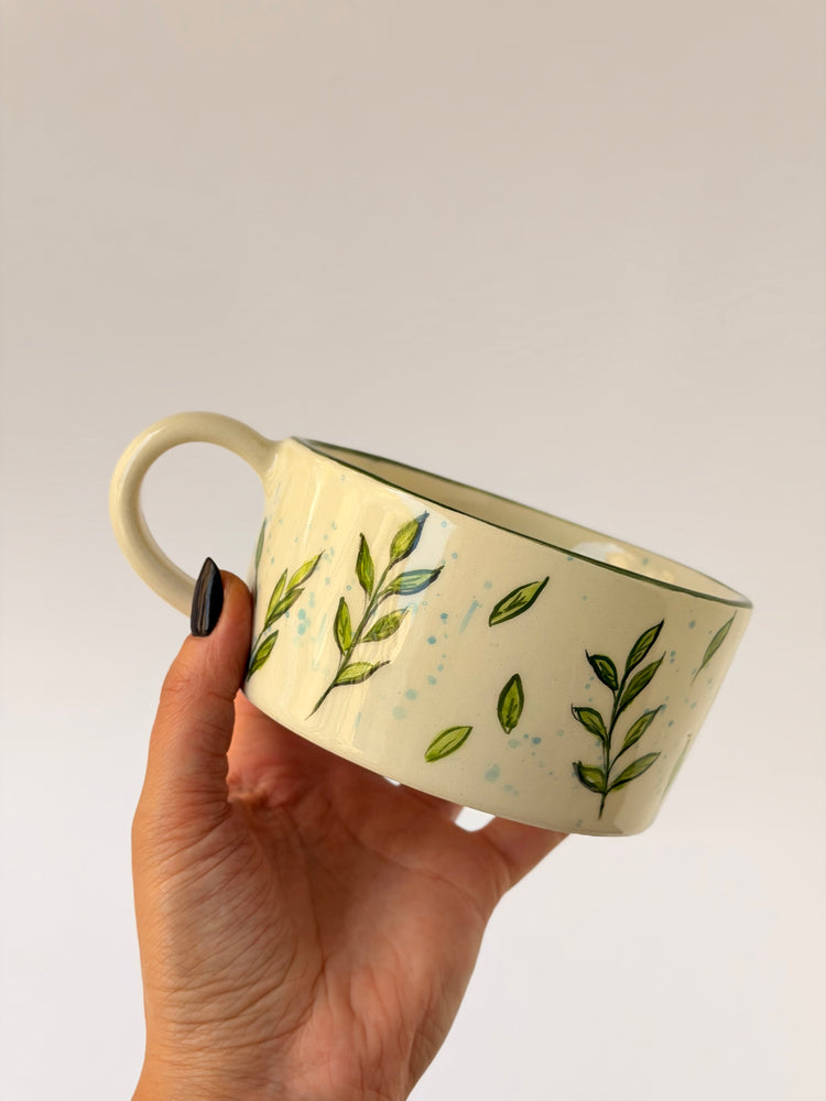 Frog handmade ceramic mug