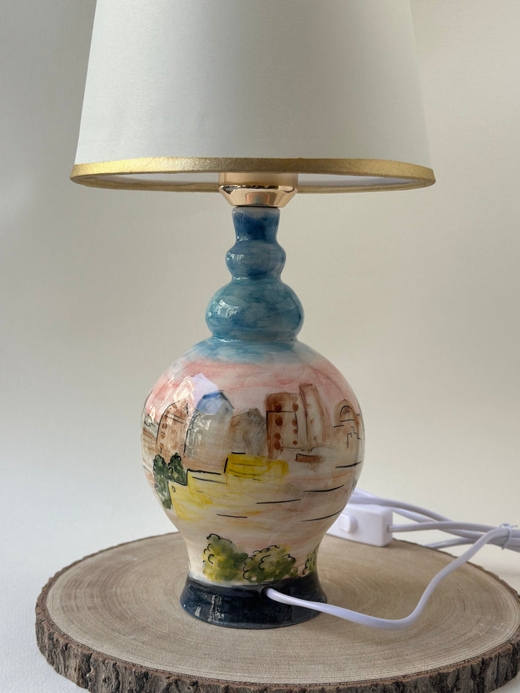 Little Chef handmade lamp ceramic