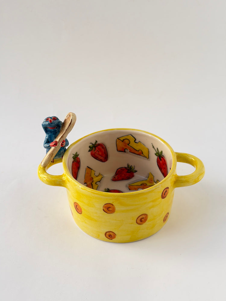 Little Chef handmade ceramic bowl