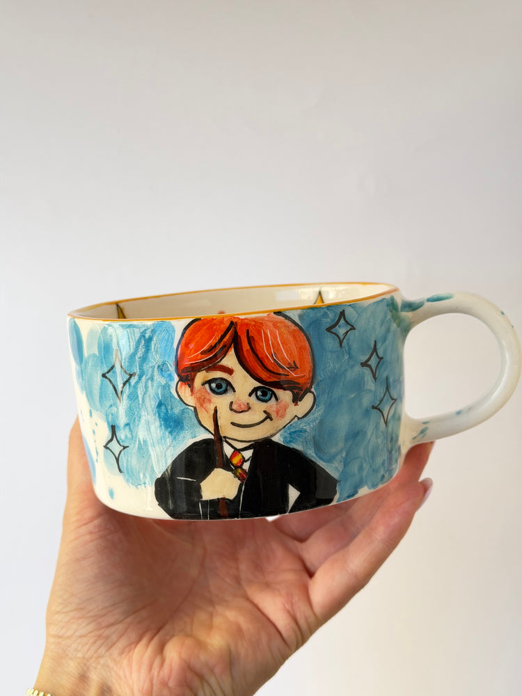 Handmade ceramic mug