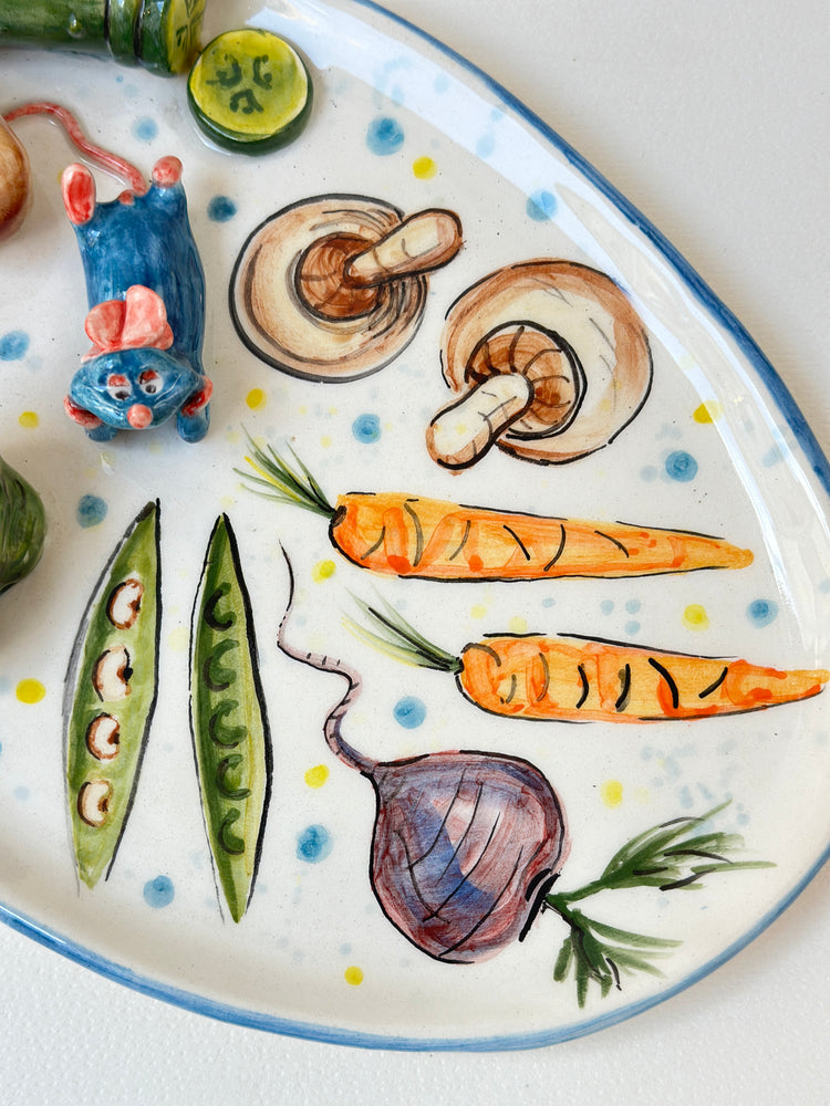Little Chef handmade plate