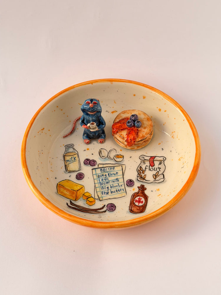 Little Chef handmade ceramic bowl