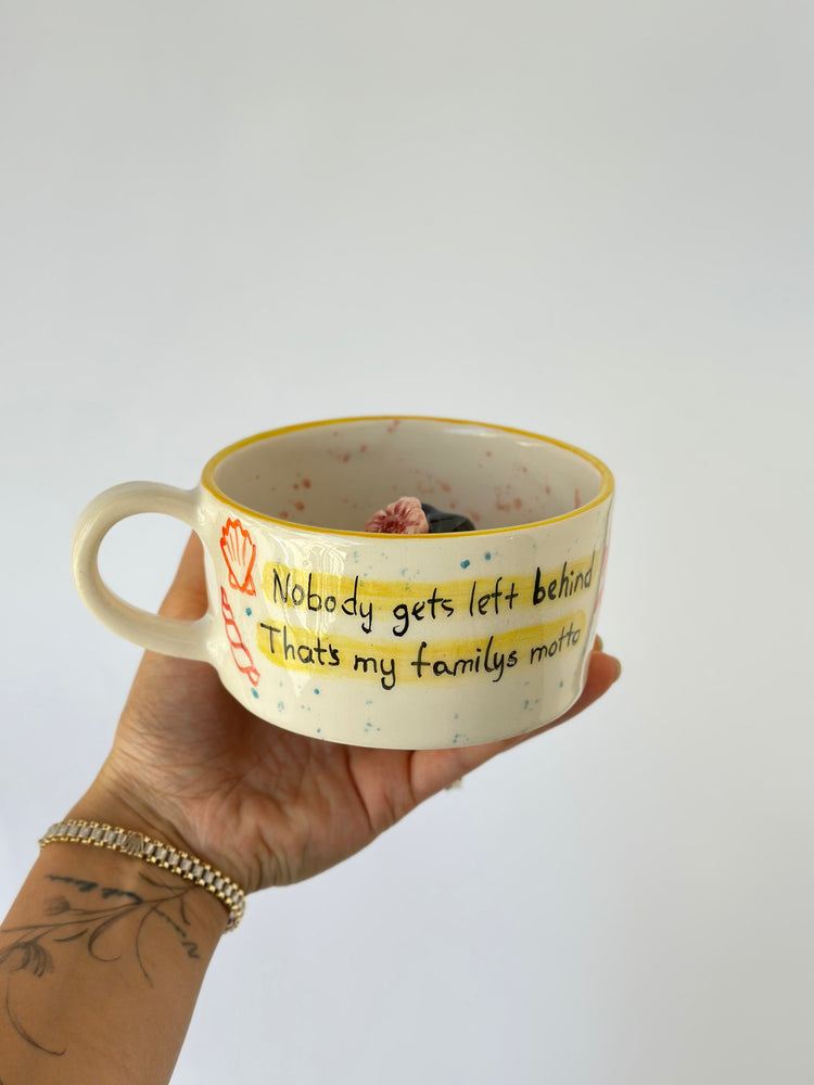 Handmade ceramic mug