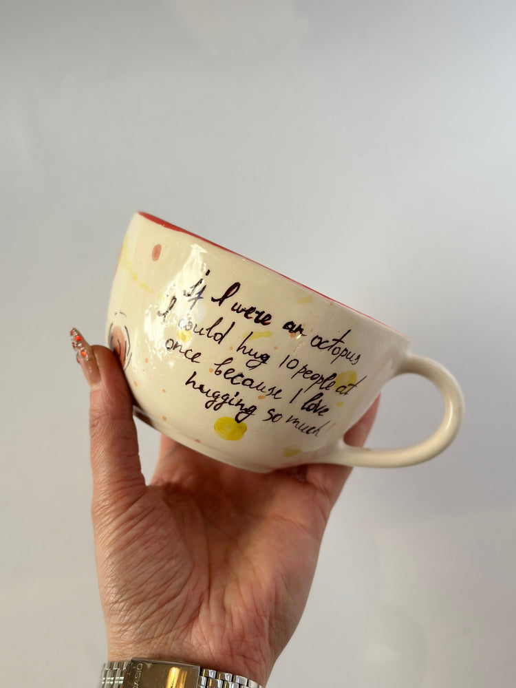 Star handmade mug