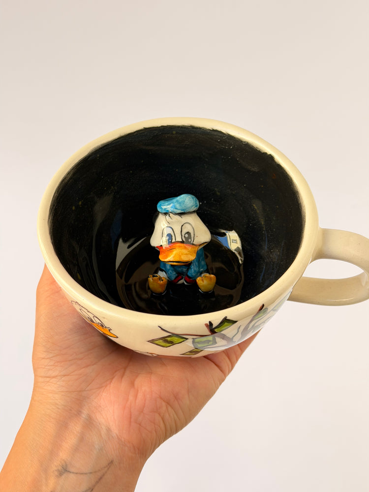 Duck handmade ceramic mug