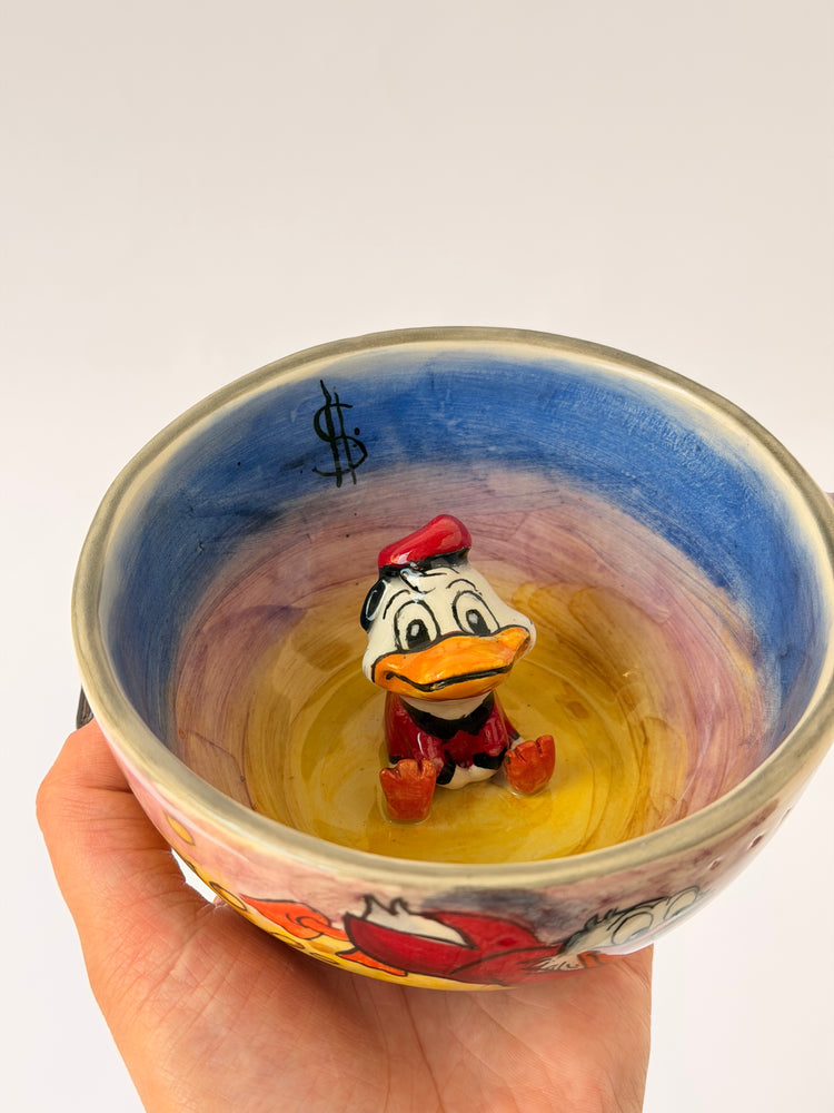 Duck handmade ceramic mug