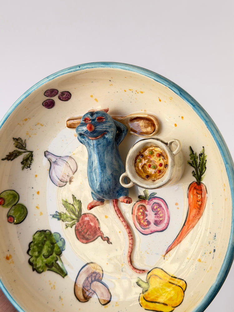 Little Chef handmade ceramic bowl