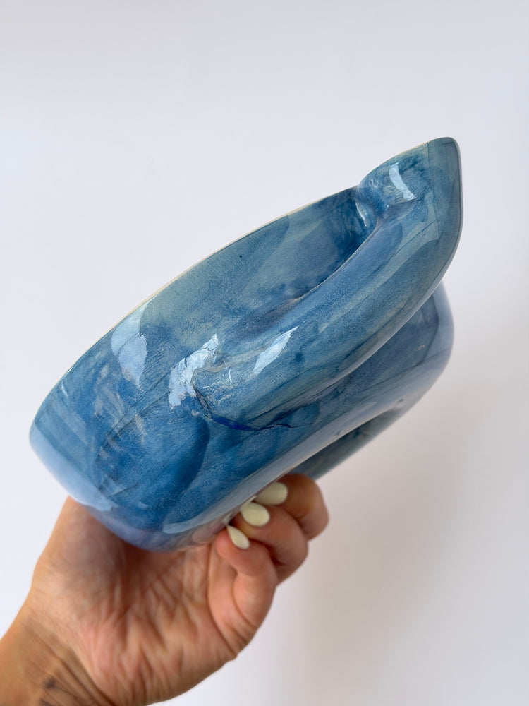 Due to a small cosmetic flaw, this adorable piece is available at a discounted price! The flaw is purely visual and does not affect its functionality or usability in any way. First come, first served.