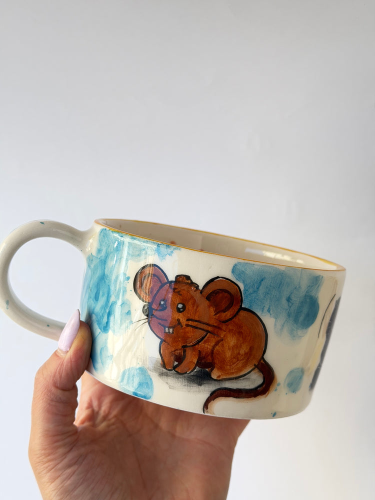 Handmade ceramic mug