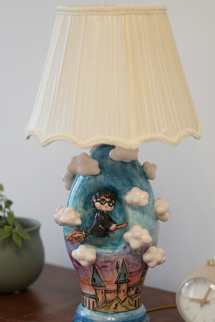 Handmade ceramic lamp✨