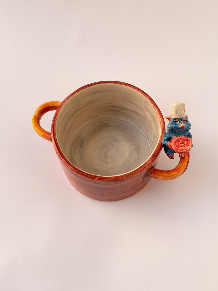 Little Chef handmade ceramic bowl