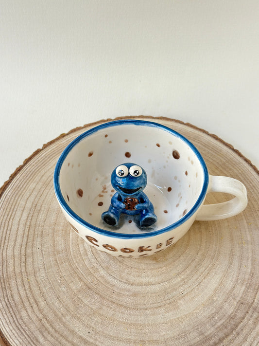 Cookie lover handmade mug