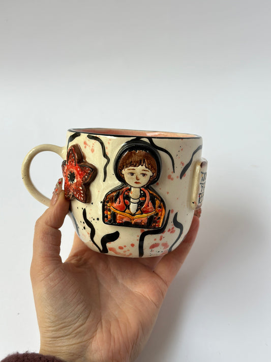 “Well” handmade mug