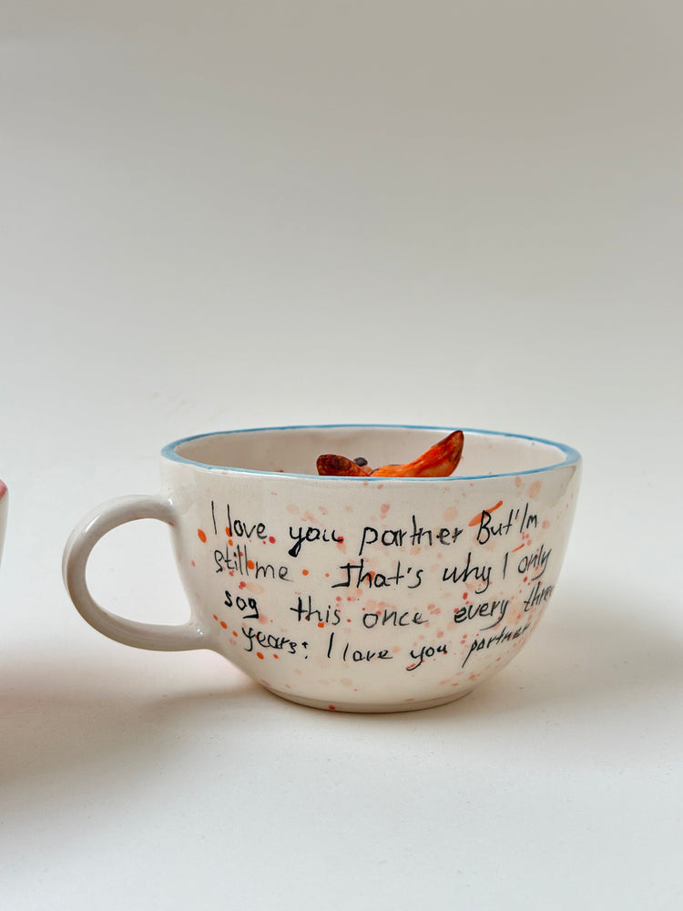 Nick and Judy handmade mugs