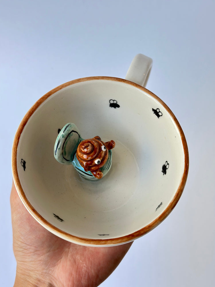 Hot Chocolate handmade ceramic mug😄