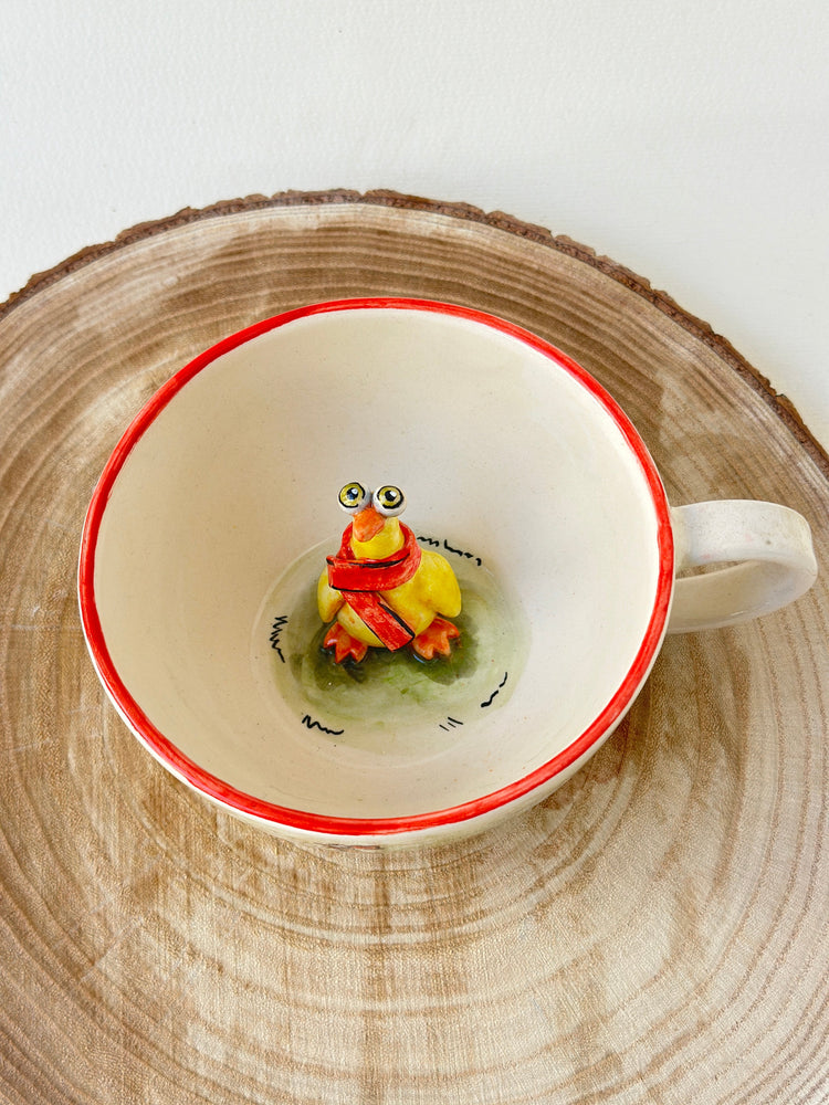 Handmade ceramic mug