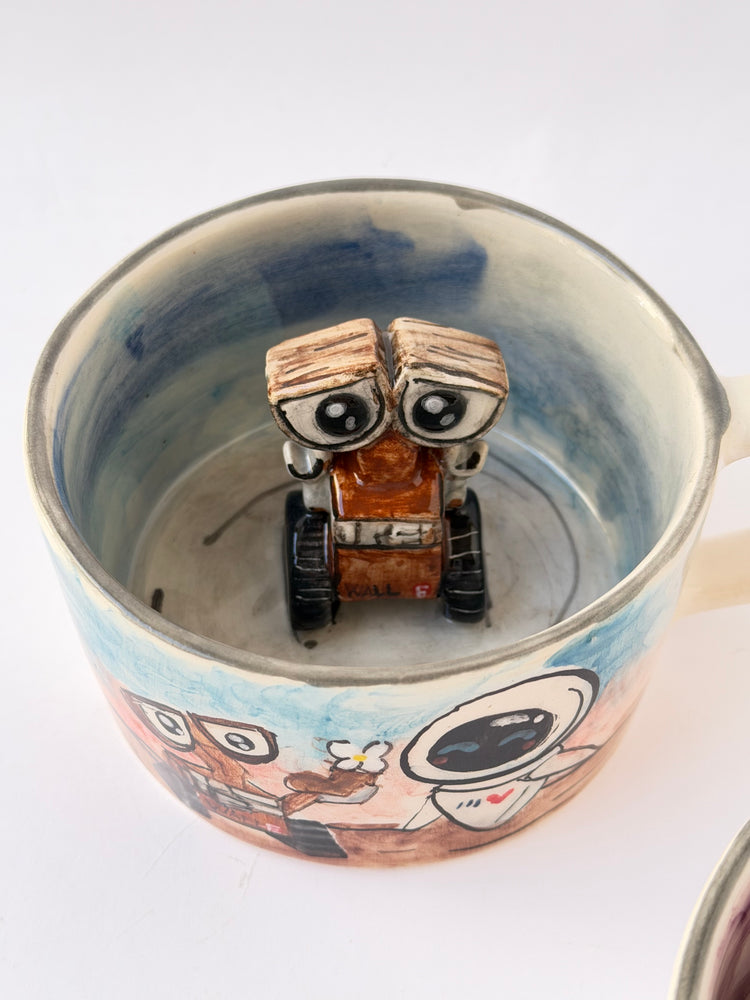 Couple handmade ceramic mugs