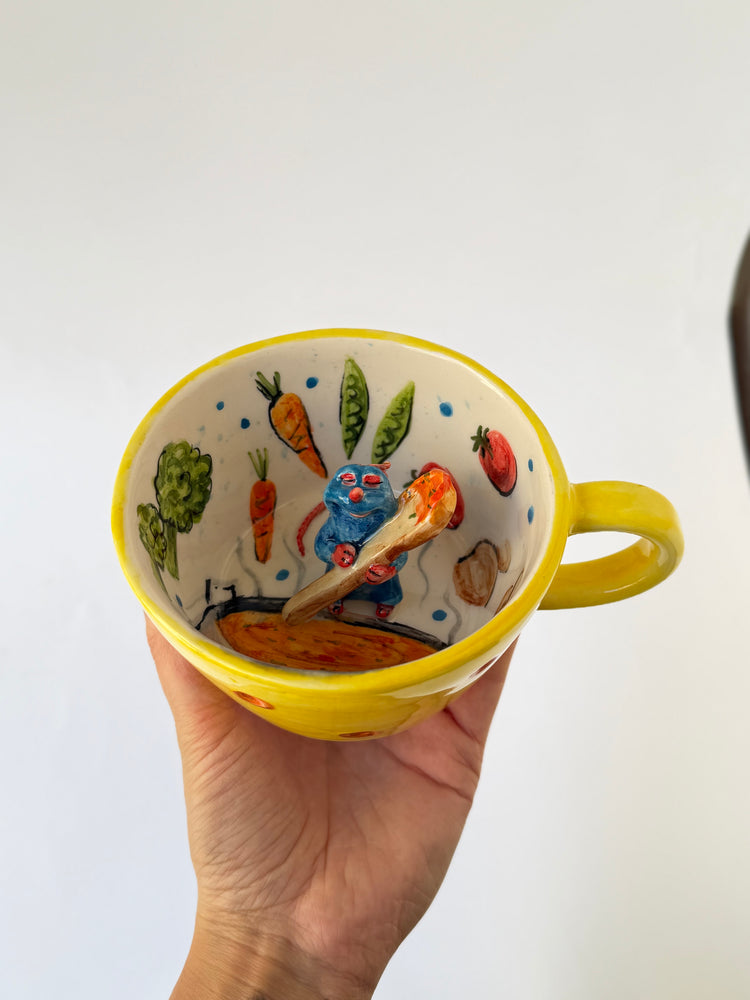 Little Chef handmade ceramic mug