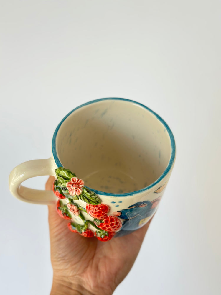 Little chef handmade ceramic mug
