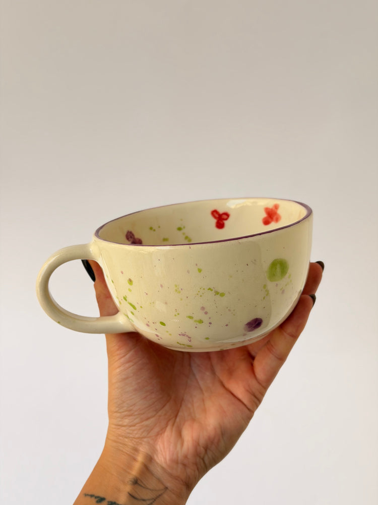 Dog handmade ceramic mug