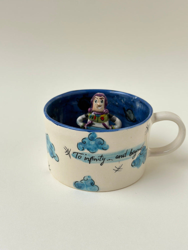 Sheriff W handmade mug