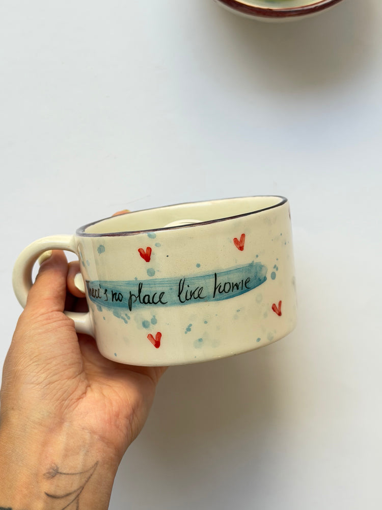 Couple handmade ceramic mugs