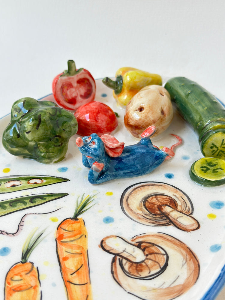 Little Chef handmade plate