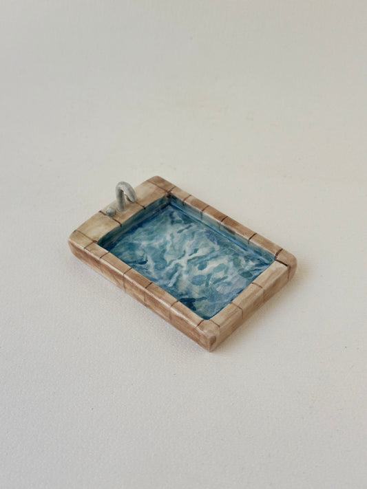 Handmade ashtray ceramic