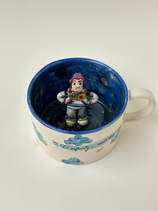 Sheriff W handmade mug