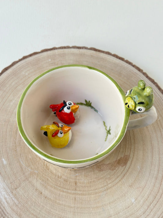 Handmade ceramic mug