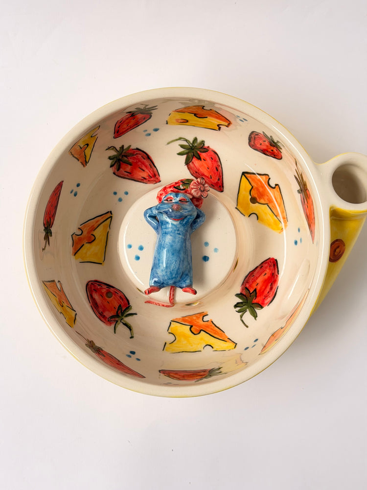 Little Chef handmade ceramic washing bowl