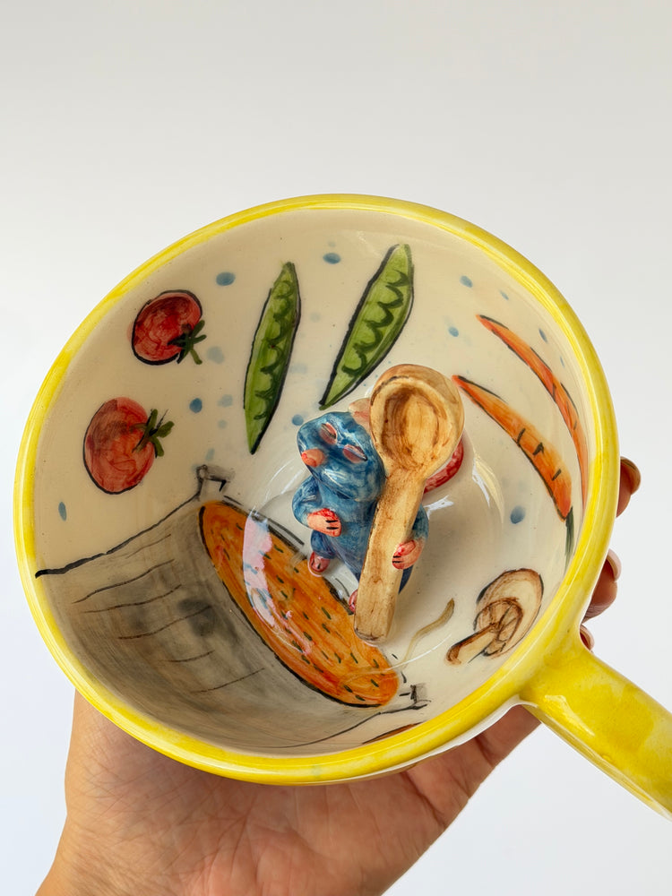 Little Chef handmade ceramic mug