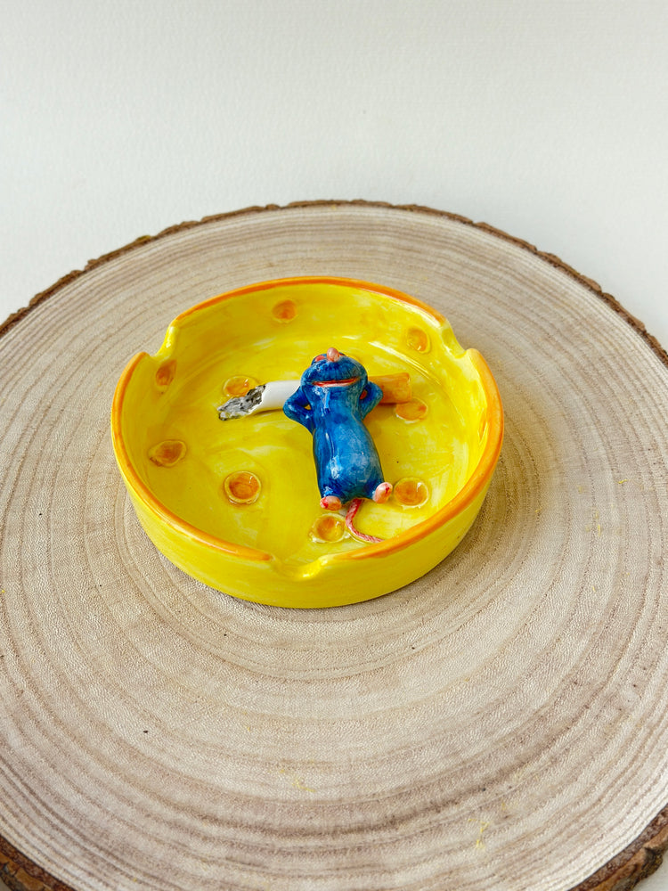Little chef handmade ashtray