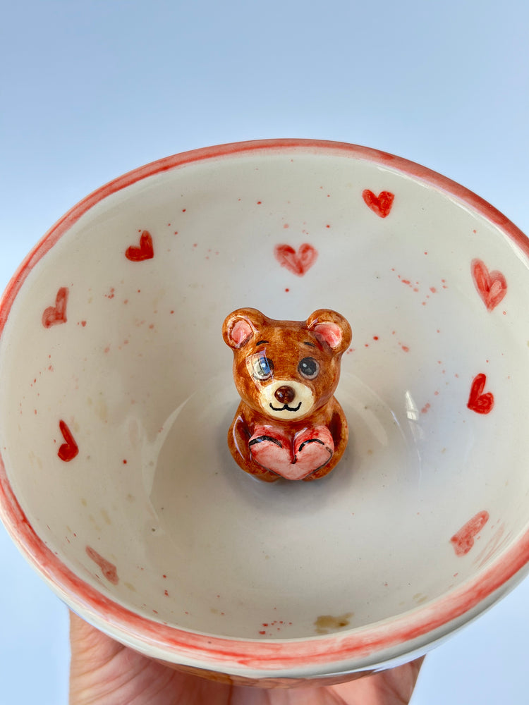 Teddy handmade ceramic mug