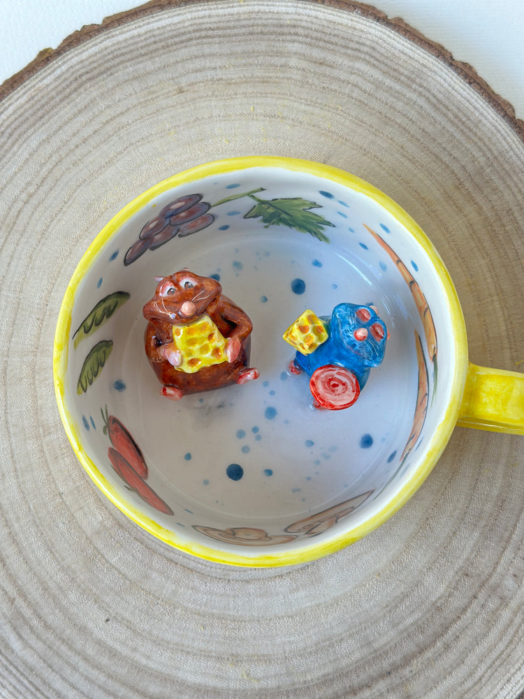 Little chef and Emily handmade mug