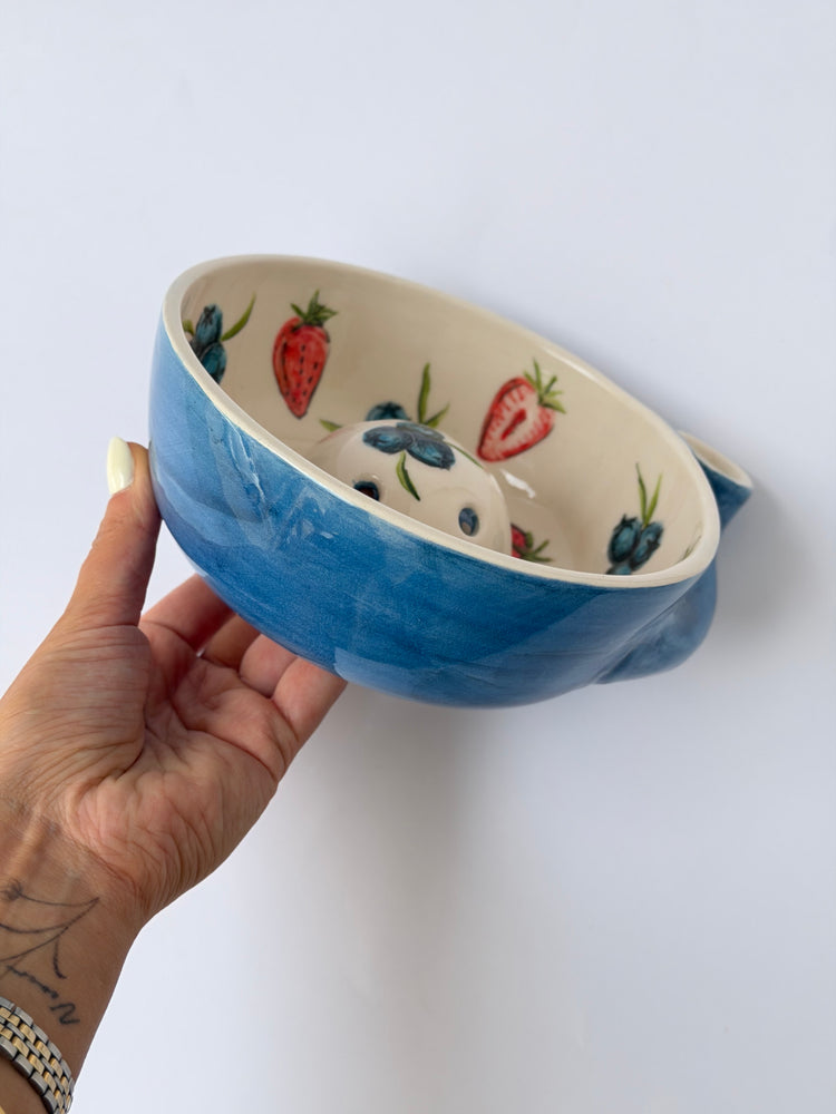 Due to a small cosmetic flaw, this adorable piece is available at a discounted price! The flaw is purely visual and does not affect its functionality or usability in any way. First come, first served.