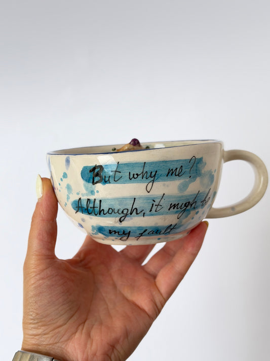 Ground sloth handmade ceramic mug