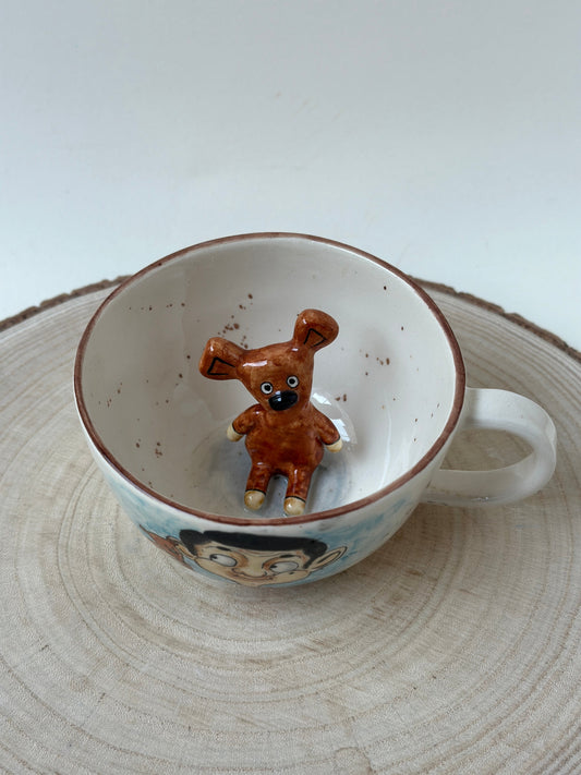 Mr.Bean handmade mug