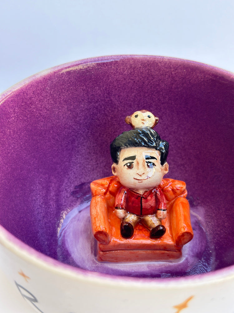 Friends “Ross” handmade mug
