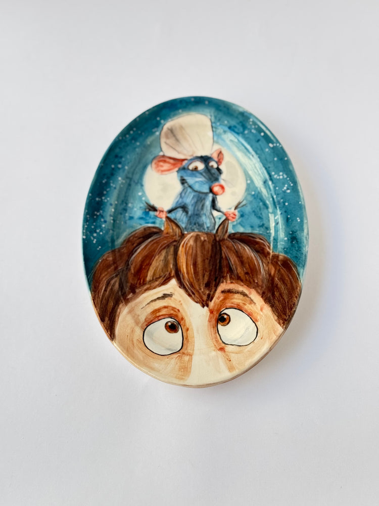 Little Chef handmade ceramic plate