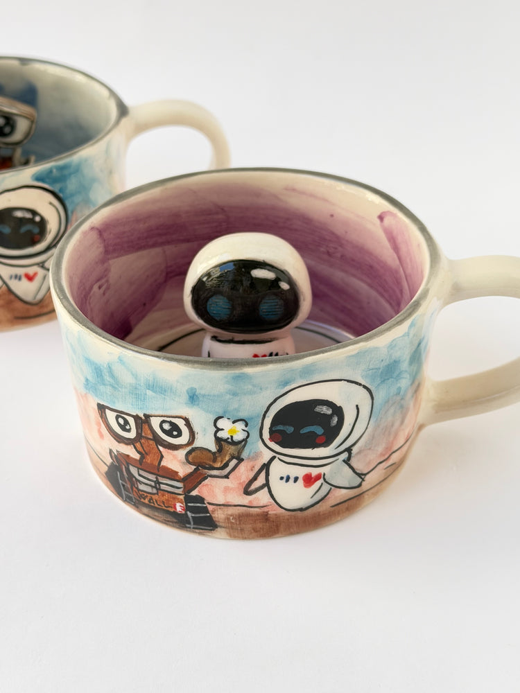 Couple handmade ceramic mugs