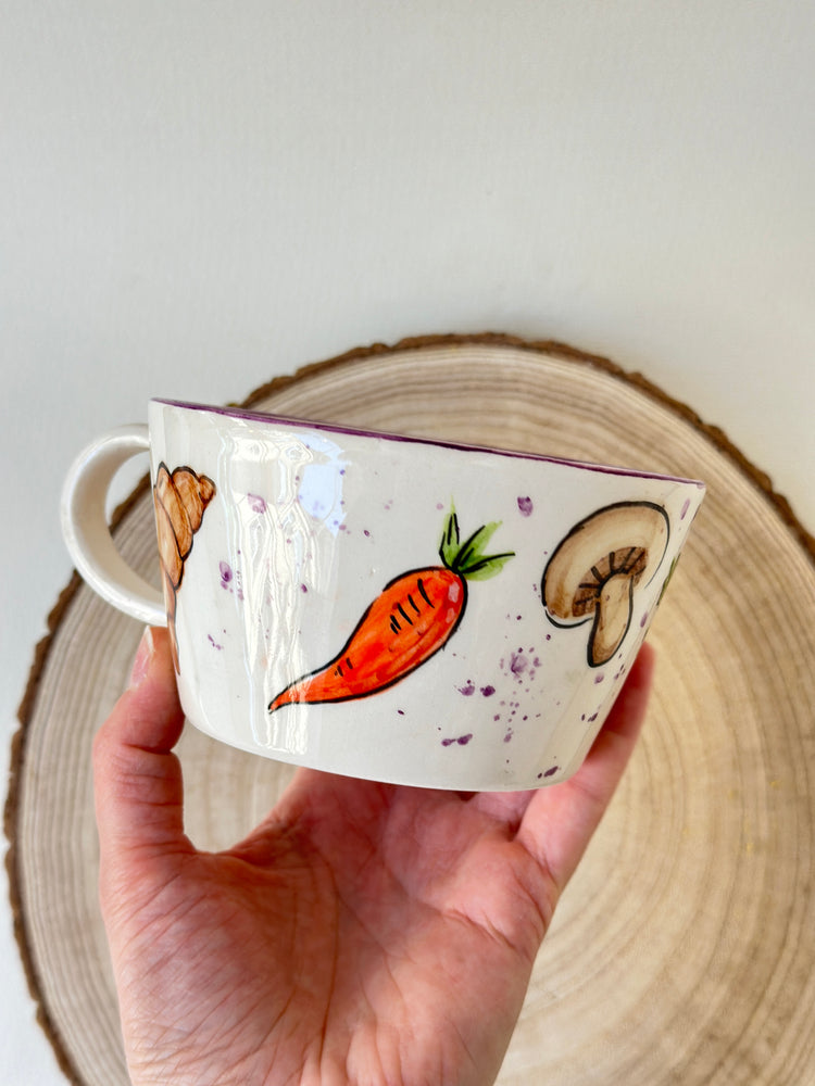 Little Chef mouse handmade mug