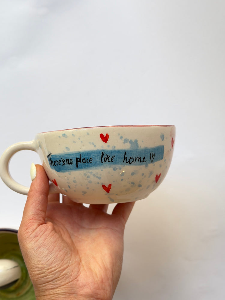 Couple handmade ceramic mugs