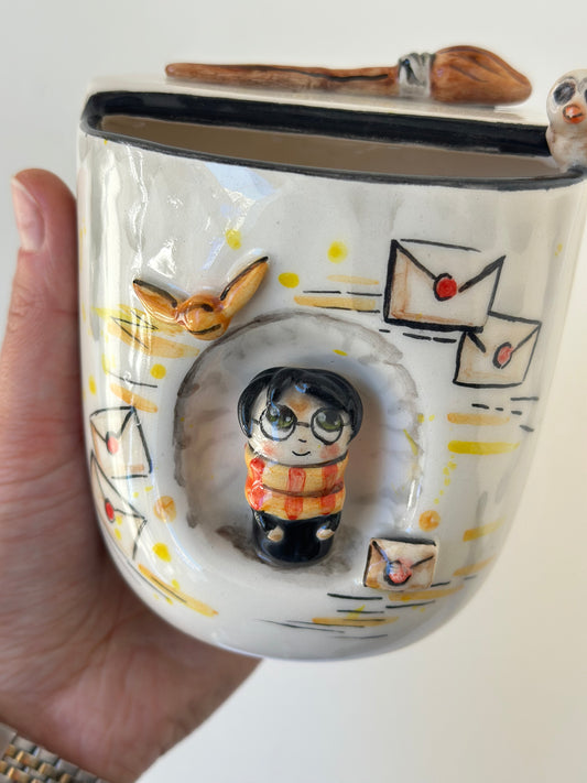 Harry Potter handmade takeaway mug
