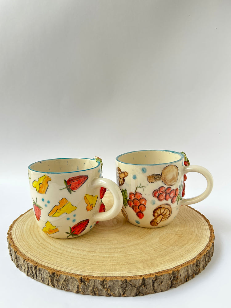 Little Chef and brother handmade mugs
